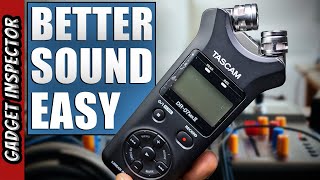 Video thumbnail for Better Audio Quality Easily with the Tascam DR-07MKII by Gadget Inspector
