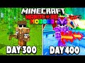 I Survived 400 Days In Modded Hardcore Minecraft GRAND FINALE 4000 Mods