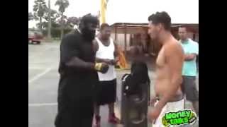 Kimbo slice destroy 2 guys