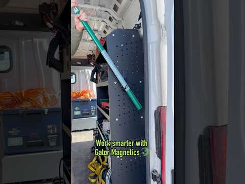 Video: Gator Magnetics Van Tool Storage Ideas for Contractors video thumbnail