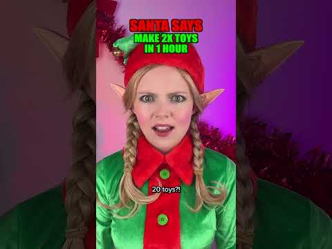 #pov the elves have to play a game of Santa Says... Part 2