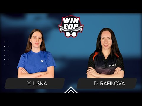13:30 Yaroslava Lisna - Diana Rafikova 28.04.2025 WINCUP Women Professional. TABLE 1