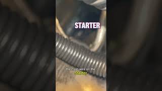 Starter replacement for BMW N62 V8 4.8L