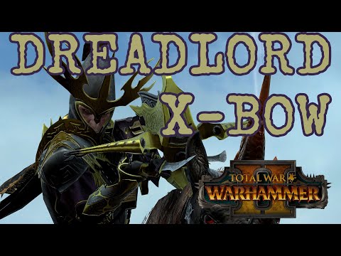 UNDERRATED LORD: Crossbow Dreadlord - Dark Elves vs Norsca // Total War: Warhammer II Online Battle