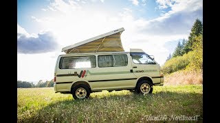 Download lagu SALE REVIEW: 1990 TOYOTA HiAce Reimo 4wd Pop-Top Camper Van by VANLIFE NORTHWEST mp3