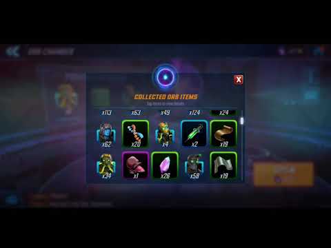 Loot from 325 Premium Orbs and 41 Mega Orbs after Minnerva was added