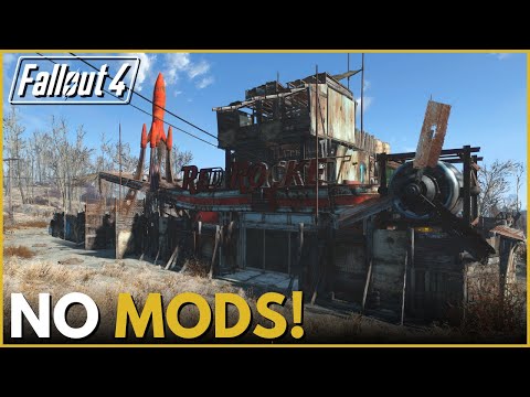 Fallout 4 - Beginners Red Rocket Settlement Build (No Mods)
