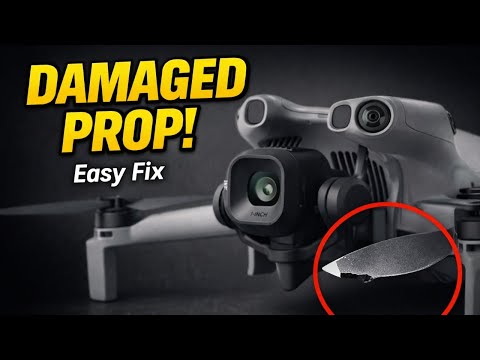 DJI Mini 5 Pro Went Wrong… | Broken Propeller & Quick Fix Tutorial #shaunthedrone