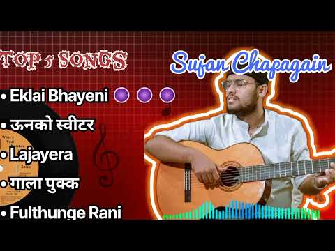Best of Sujan Chapagain 🎶 | teenpatey, gala pukka, lajayera & more