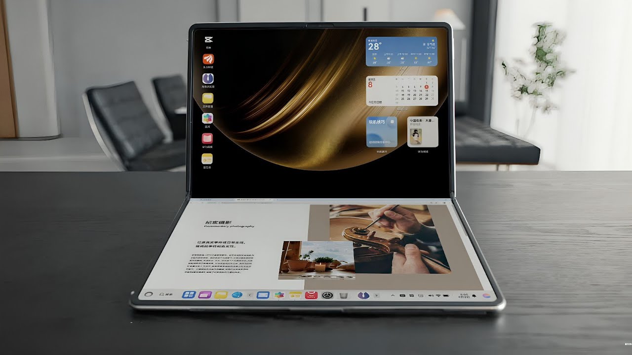 Video Huawei MateBook Fold Ultimate Design