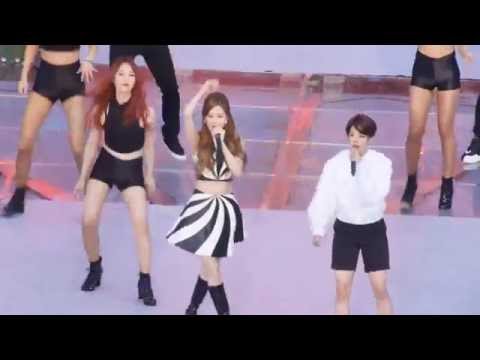 [Fancam HD] 140817 SNSD Seohyun & F(x) Amber - Problem @ SMTown Live In Seoul
