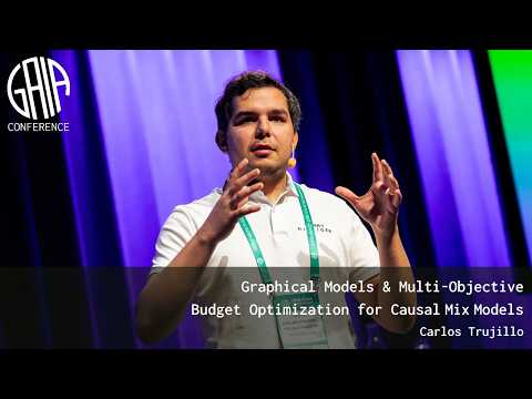 Graphical Models and Multi-Objective Budget Optimization for Causal Mix Models