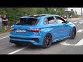 Audi RS3 Sportback 8Y OPF Delete Exhaust Sounds Accelerations Drag Racing