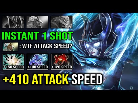 SPEED IS QUEEN 1st Item Madness Moon Shard PA Instant 1 Shot Brutal Attack Speed Dota 2