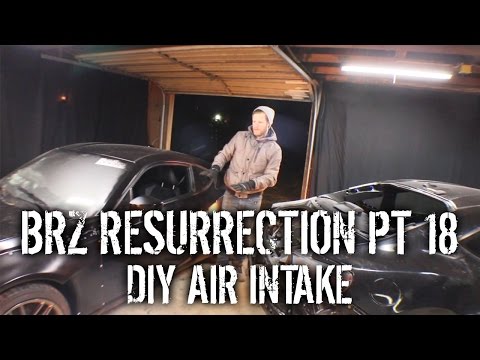 BRZ Resurrection Pt 18 - DIY Air Intake