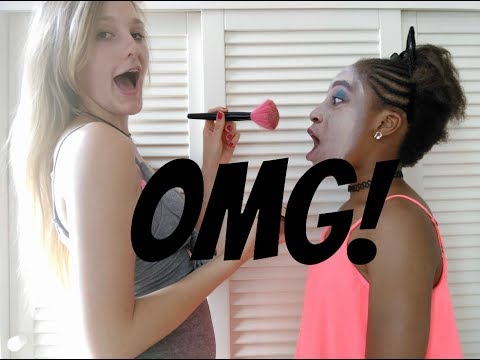 Je transforme Sheryl Isako  en blanche,NORMALEMENT! cette vidéo par en cacahuète |GWEN ONLINE|