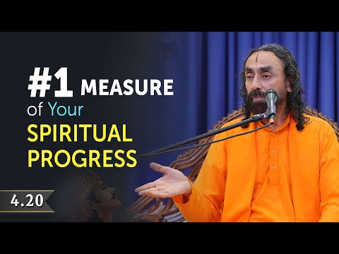 BG 4.20 | #1 Measure of Your Spiritual Progress per Lord Krishna | Bhagavad Gita Inspiration