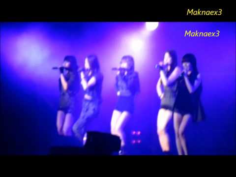 [110113][Fancam] Malaysia DiGi Live KPOP Party - 4minute Hot Issue
