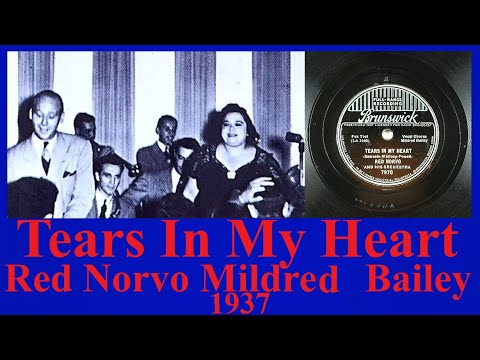 Tears In My Heart - Red Norvo - Mildred Bailey - 1937