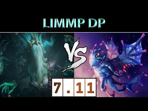 Limmp [Death Prophet] vs [Puck] ► New Patch ► Dota 2 7.11