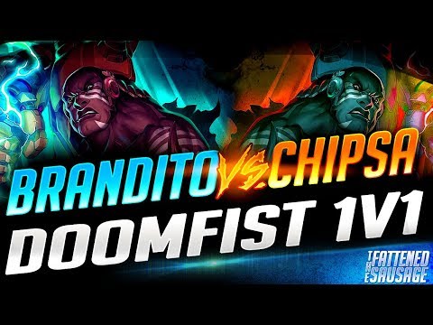 BRANDITO vs CHIPSA - ULTIMATE DOOMFIST GOD 1v1