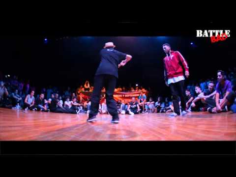 ACKY vs RIKOSHAY - Battle BAD 2014 - POPPING 1/2 Final