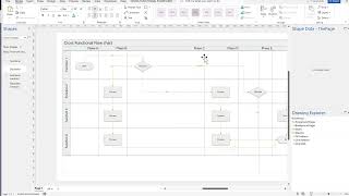 Resizing and Moving Swimlanes and Phases in Visio