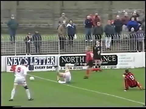 Crusaders 1 Portadown 0 - IC 22/02/97 - Credit UTV