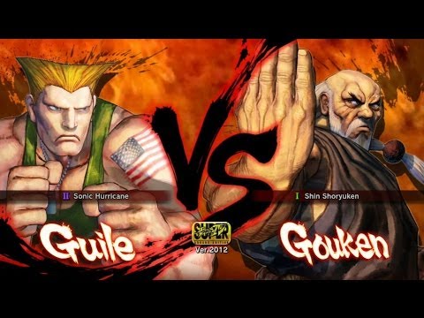 Ninja musik (Guile) vs Nouryu (Gouken) - SSF4 AE 2012 720HD