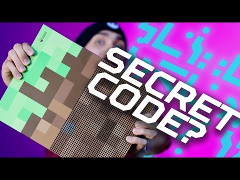 Minecraft Secret Code in Xbox One Special Edition!
