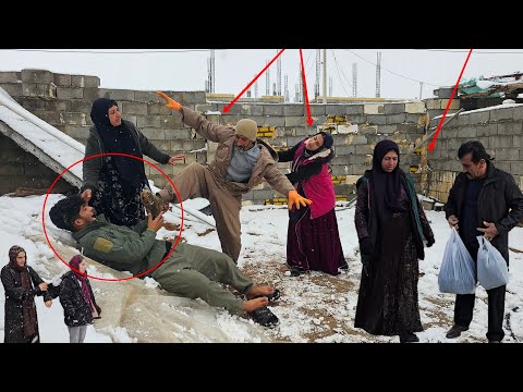 Mirza's attack on Mahan on a snowy day and Mirza Ali's absence: Leila's defense of Mahan