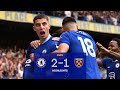 Chelsea 2-1 West Ham | Premier League Highlights