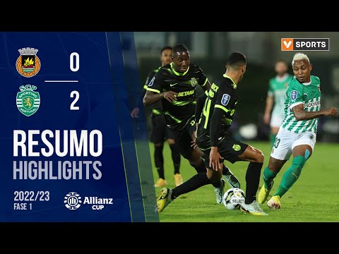 Highlights | Resumo: Rio Ave 0-2 Sporting (Taça da Liga 22/23 - Fase 1 - Jornada 2)