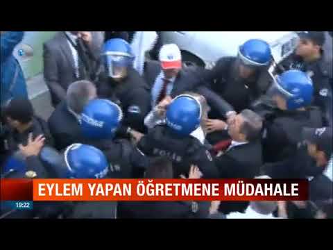 MEB önünde Eğitim İş yöneticilerine sert polis müdahalesi Kanal D Ana haber`de | EĞİTİM İŞ