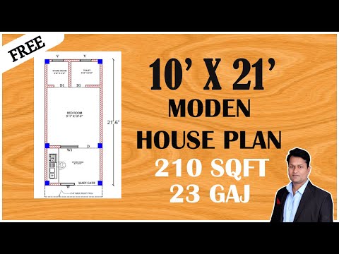 10 x 21 House Plan || 210 Sqft House Plan || 23 gaj House Plan #houseplan #gharkanaksha