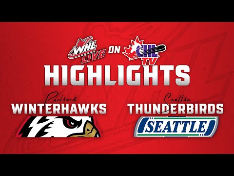 Portland Winterhawks at Seattle Thunderbirds 10/12 | WHL Highlights 2024-25