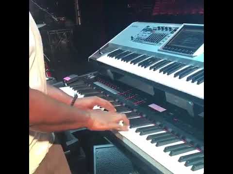 Travis Sayles worship intro on the piano