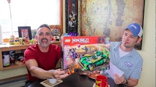 VOICE OF NINJAGO LLOYD INTERVIEWED BY ZANE part 1/2 video