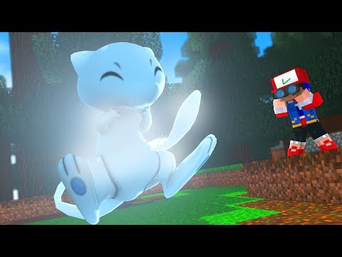 Minecraft : CAPTUREI o MEW SHINY *Incrivel* - POKEMON MASTERS Ep.43 « Nitro »