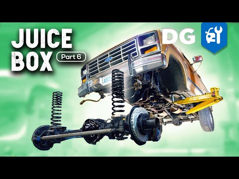 Lifted Bullnose Drivable? Dana 44 Solid Axle Swap #JuiceBoxBronco [EP6]
