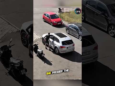 Smart Girl Traps Bike Thief😱 Clever Mind😨 #shorts #watchend