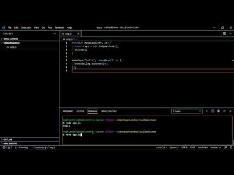 Creating A Callback Error First Callback