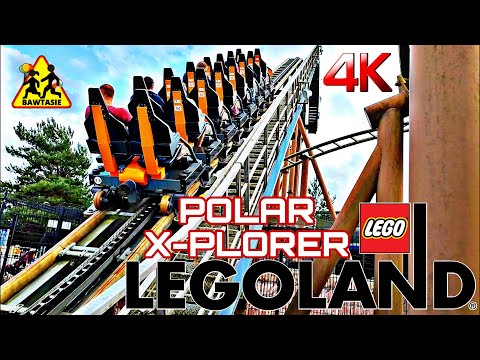 🎢 POLAR X-PLORER w LEGOLAND Billund! Pierwszy wagonik! [4K] 😎