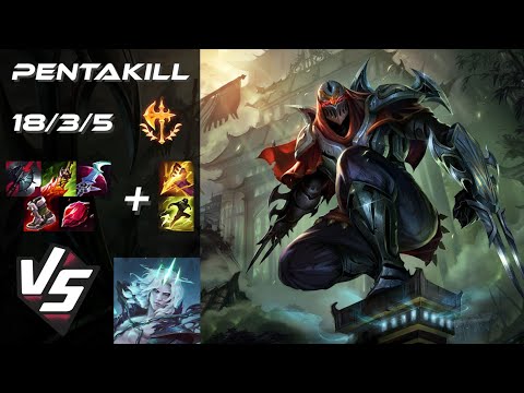 JUNGLE Zed vs Viego [PENTAKILL] - EU Grandmaster Patch 25.S2.4