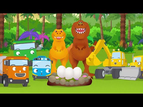 Go! Heavy Machinesaurus | #1~#5 Compilation l Learn Dinosaurs with Heavy Vehicles