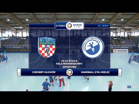 21 Seria Chrobry Głogów - Handball Stal Mielec SKRÓT