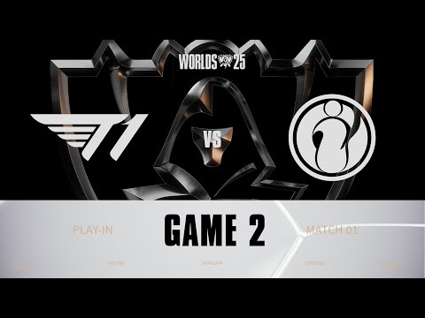 T1 vs IG | Game 2 | WORLDS 2025 | Play-Ins | Hoàng Luân Co-stream