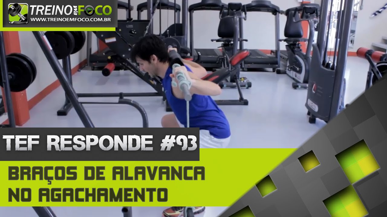 Distância dos braços de alavanca no agachamento - TEF Responde #93
