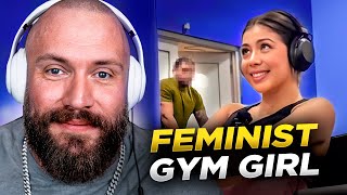 CRAZY Gym Girl Tries to Expose INNOCENT Guy