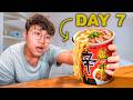 I Ate ONLY Instant Ramen Noodles For 1 Week